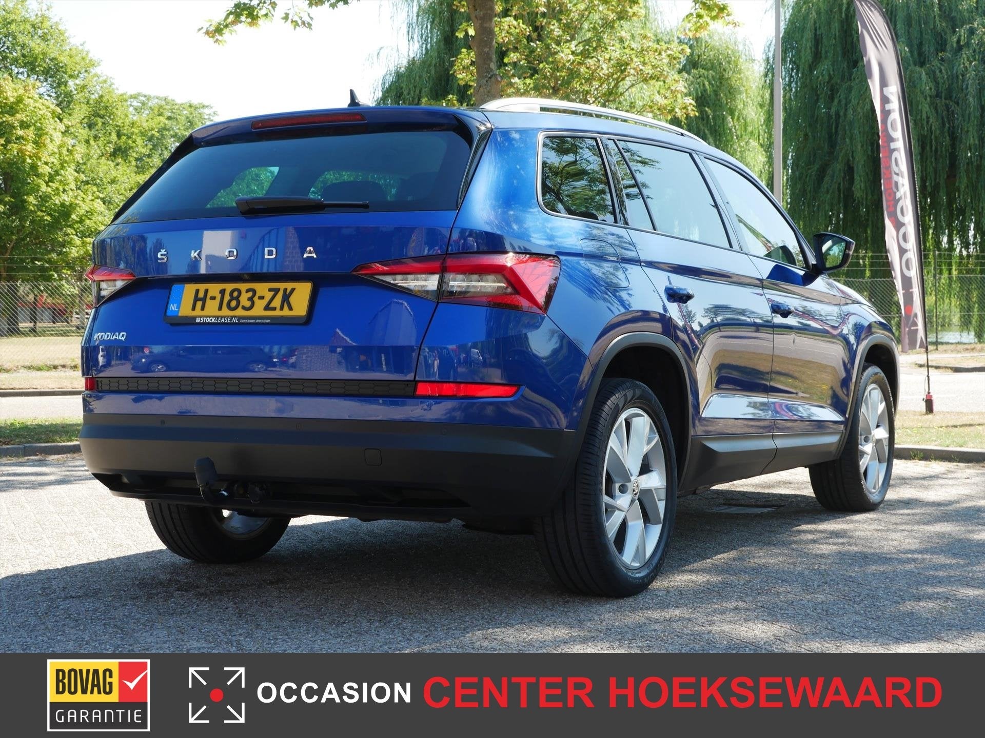 SKODA Kodiaq 1.5 TSI Greentech ACT 150pk DSG-7 7pl. Limited, Auto's, 12 maanden, 4 cilinders, Blauw, Origineel Nederlands