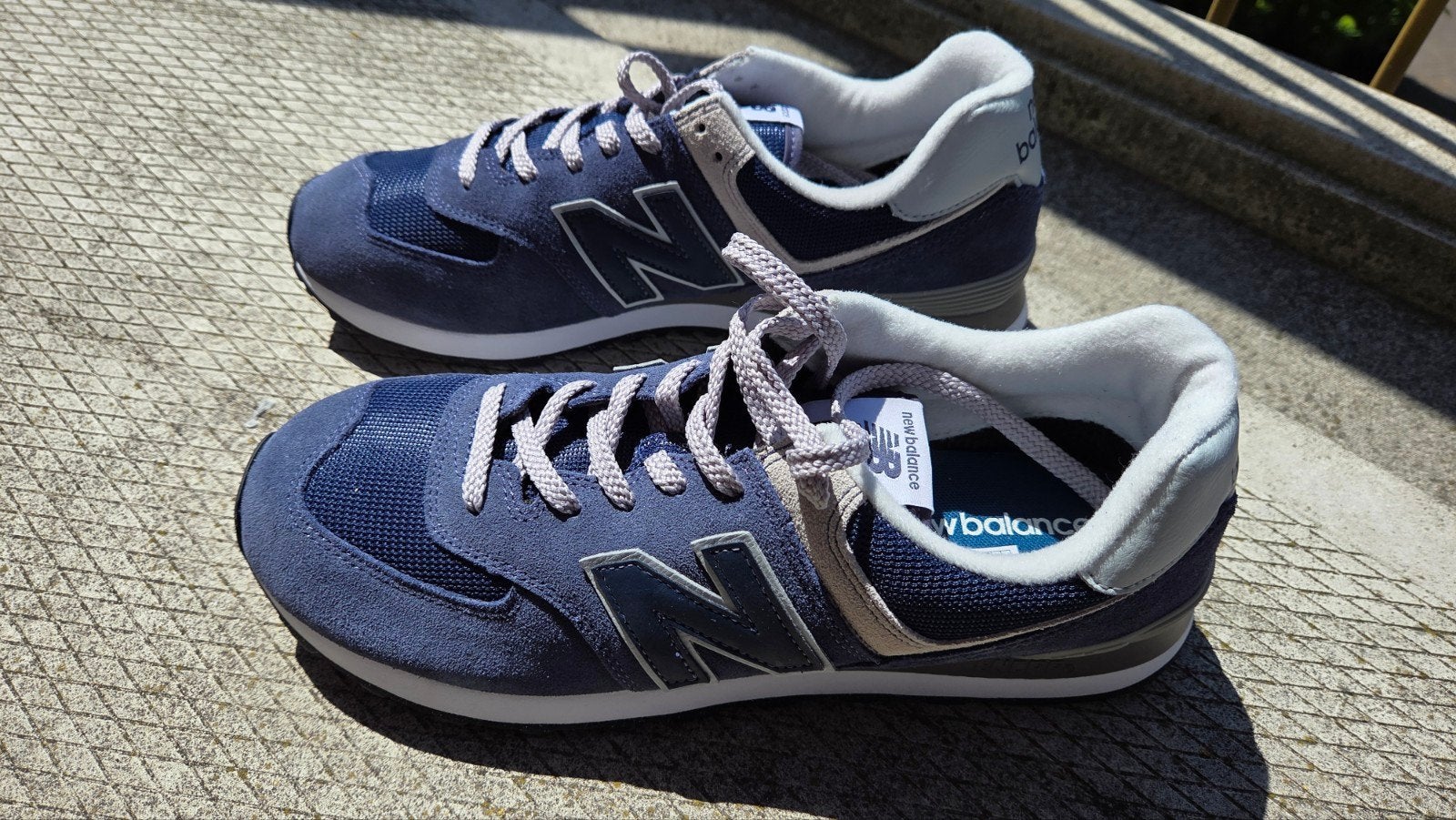 New Balance 574 heren schoenen maat 45, Overige typen, Zo goed als nieuw, Overige sporten, Ophalen