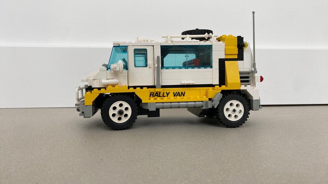 Lego 5550 Technic Model Team Rally Van, Ophalen of Verzenden, Zo goed als nieuw