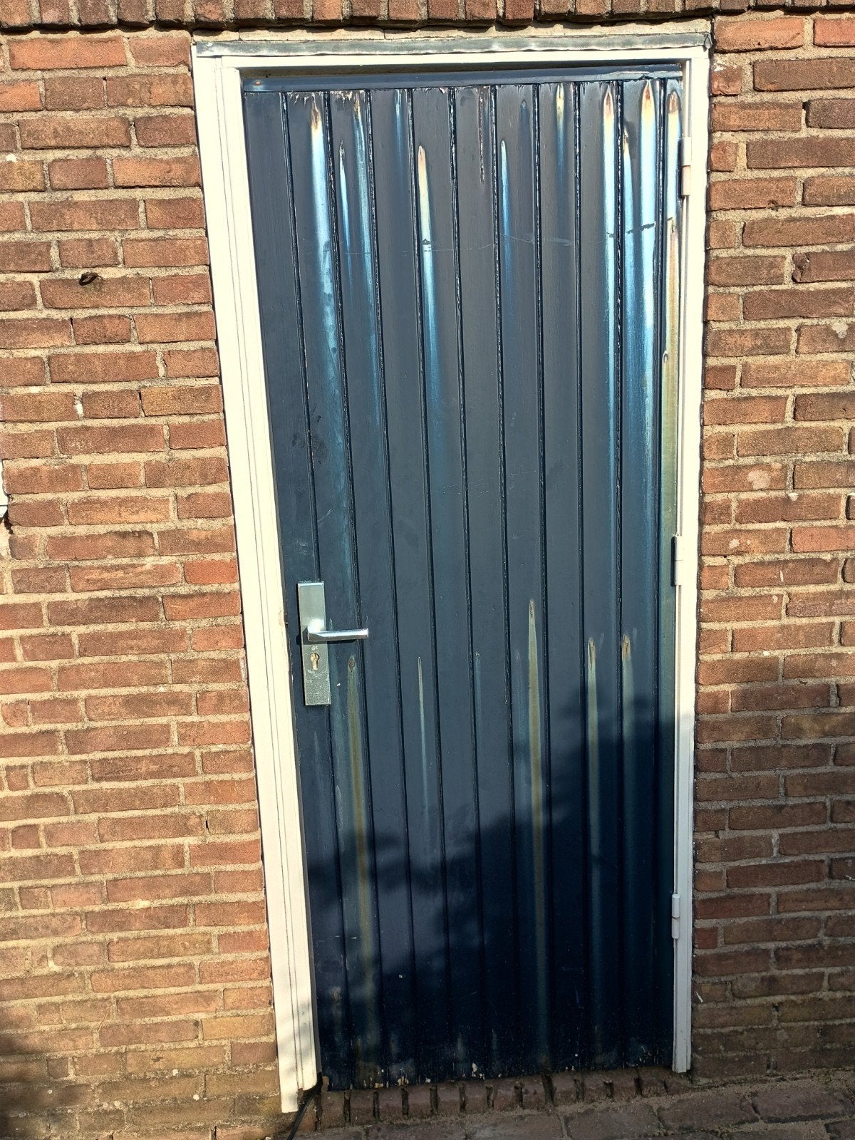 Deur garage/ schuur 67x203, Ophalen, 120 cm of meer, Garagedeur, 215 cm of meer
