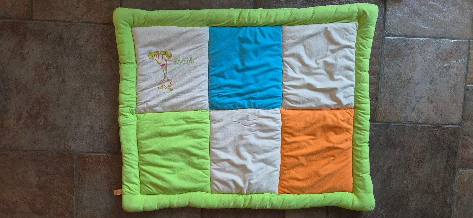 Leuk box / speelkleed met girafje - goede staat, Gebruikt, Jongetje of Meisje, Overige typen, Ophalen of Verzenden