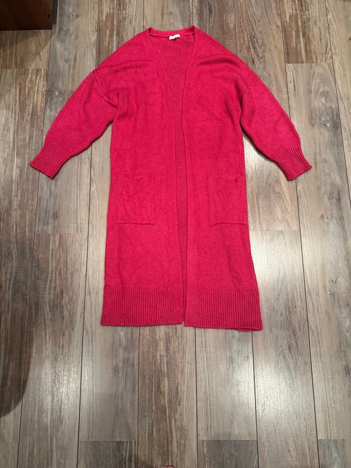 Lang roze vest van Bel & Bo, maat S, Kleding | Dames, Ophalen of Verzenden, Zo goed als nieuw, Maat 36 (S), Roze