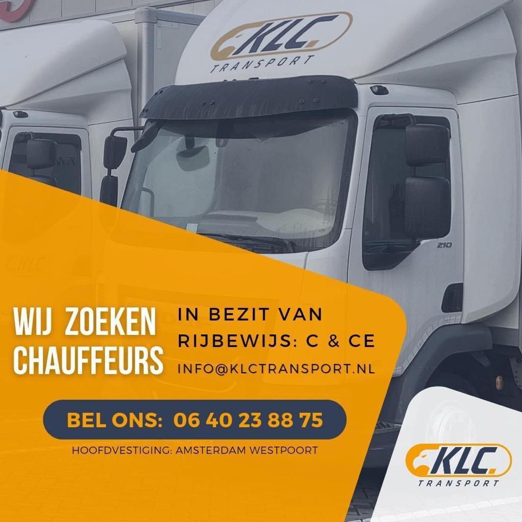 Direct aan de slag als vrachtwagenchauffeur, 33 - 40 uur, Overige niveaus, Overige vormen
