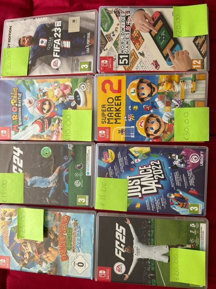 Nintendo Switch Games, Spelcomputers en Games, Games | Nintendo Switch, Ophalen, Zo goed als nieuw, Sport, 3 spelers of meer