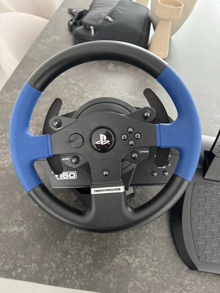 Thrustmaster T150 racestuur met pedalen voor PlayStation 3/4, Spelcomputers en Games, Spelcomputers | Sony PlayStation Consoles | Accessoires