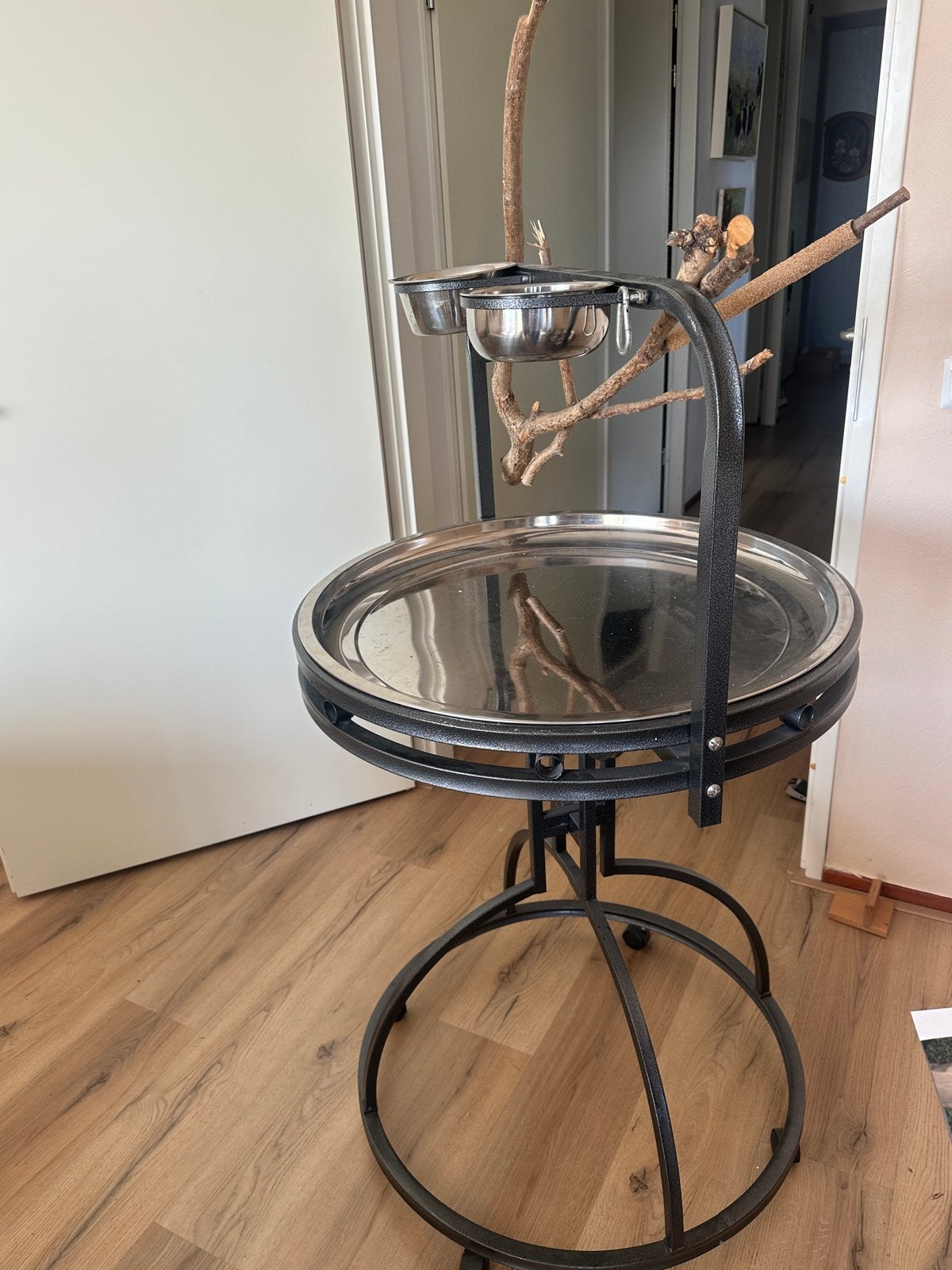 Papegaaien /vogel speel standaard, Ophalen, Zo goed als nieuw, Speelgoed