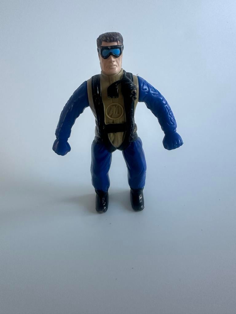 Vintage Action Man figuur met duikuitrusting, Verzenden, Gebruikt