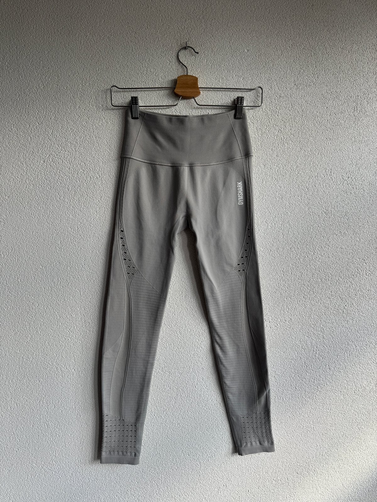 Gymshark grijze everyday seamless legging, Gymshark, Ophalen of Verzenden, Maat 36 (S), Grijs