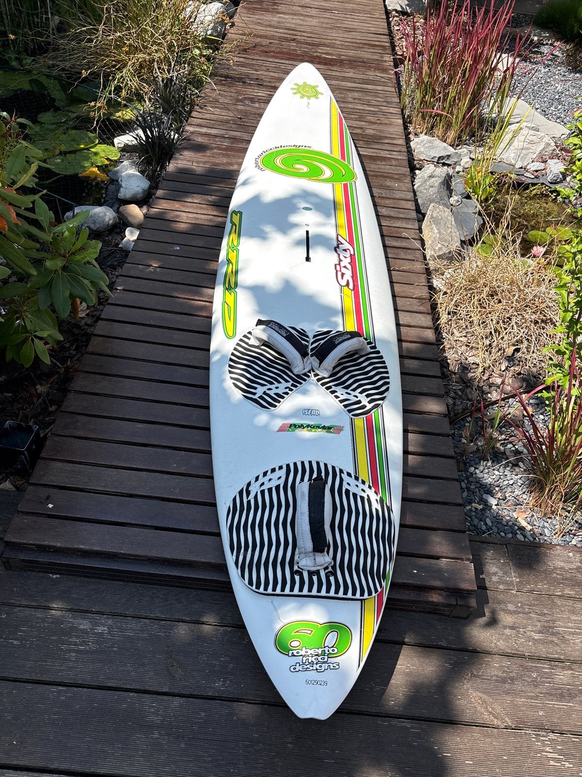 RRD Windsurfboard - Sixty, Ophalen, Met voetbanden, Gebruikt, Minder dan 250 cm