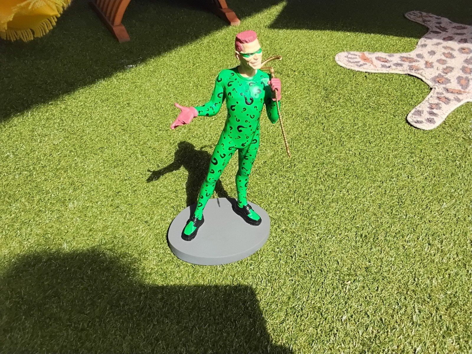 The Riddler Harsbeeld Warner Bros 34cm - Batman Forever, Verzamelen, Ophalen of Verzenden, Zo goed als nieuw