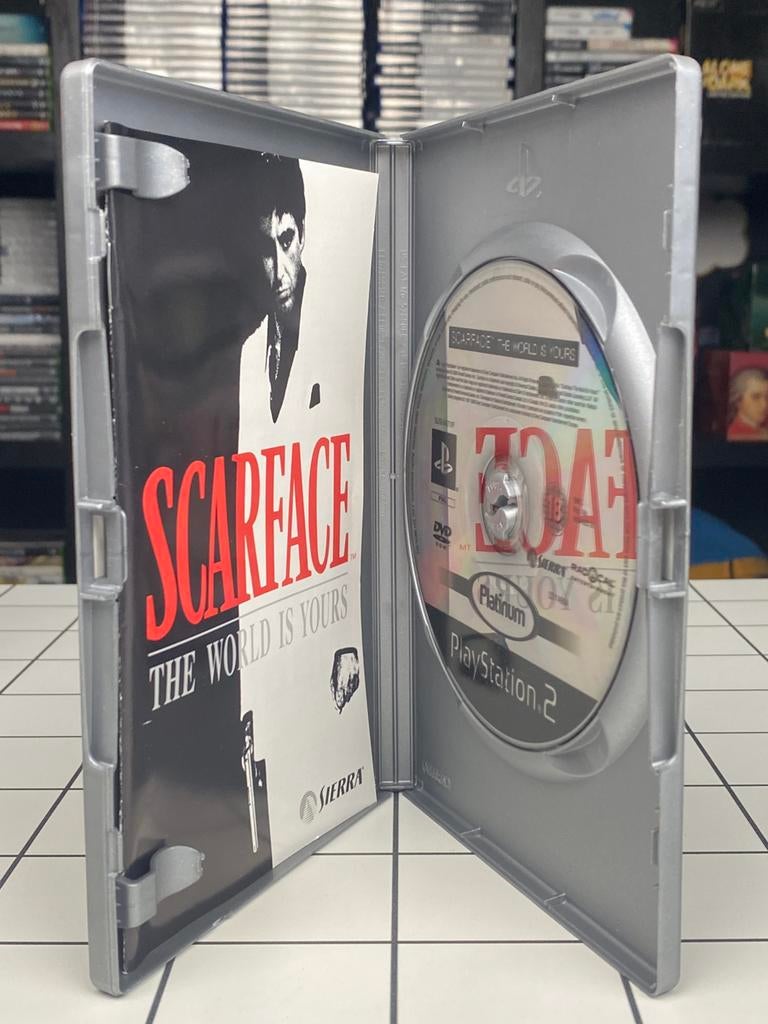 Scarface The World Is Yours - Platinum PS2 PlayStation 2, Spelcomputers en Games, Avontuur en Actie, Vanaf 18 jaar, Sierra, Ophalen of Verzenden