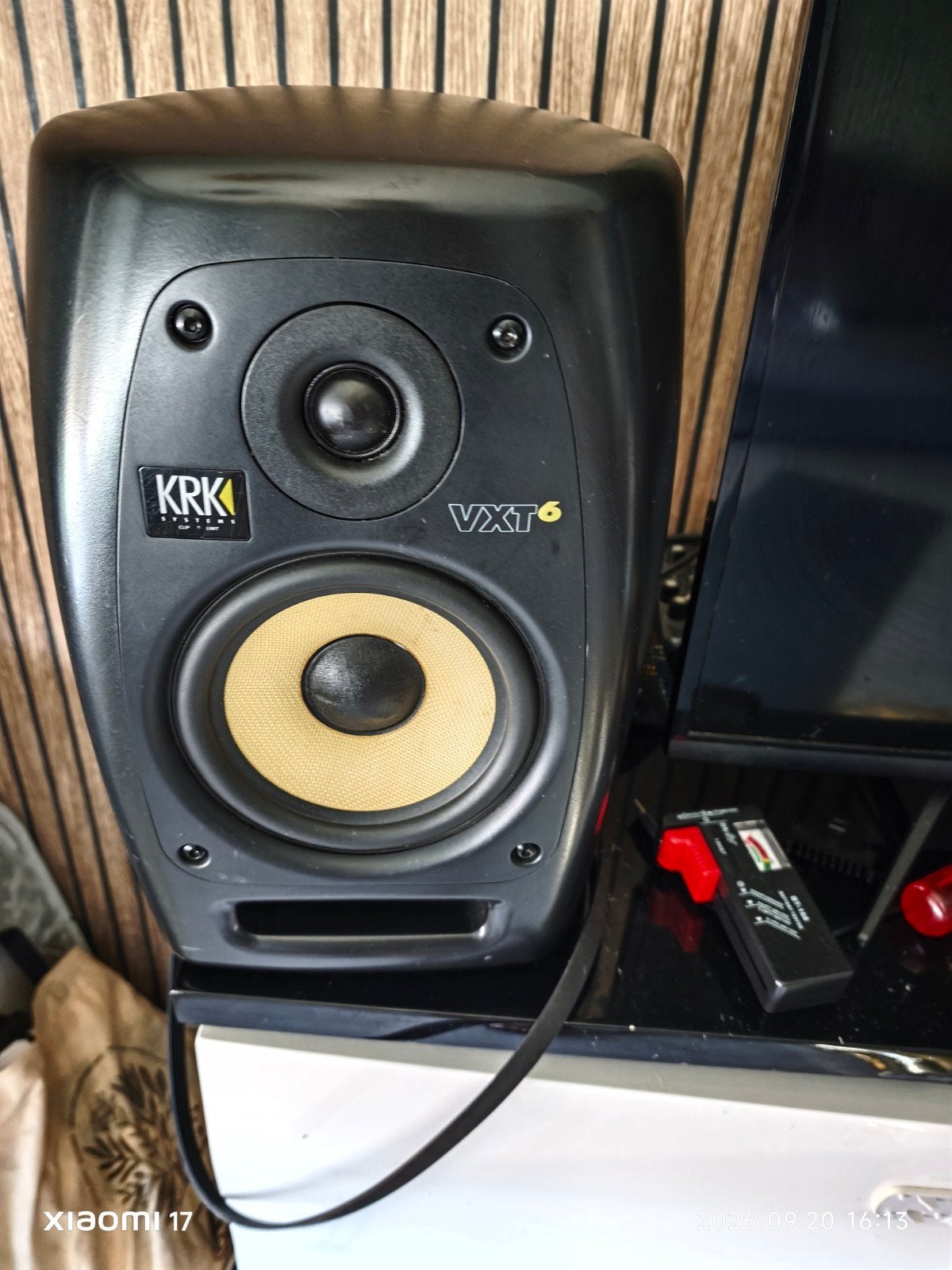 KRK VXT6 Studiomonitors + M-Audio AIR 192|4 Interface, Ophalen, Gebruikt