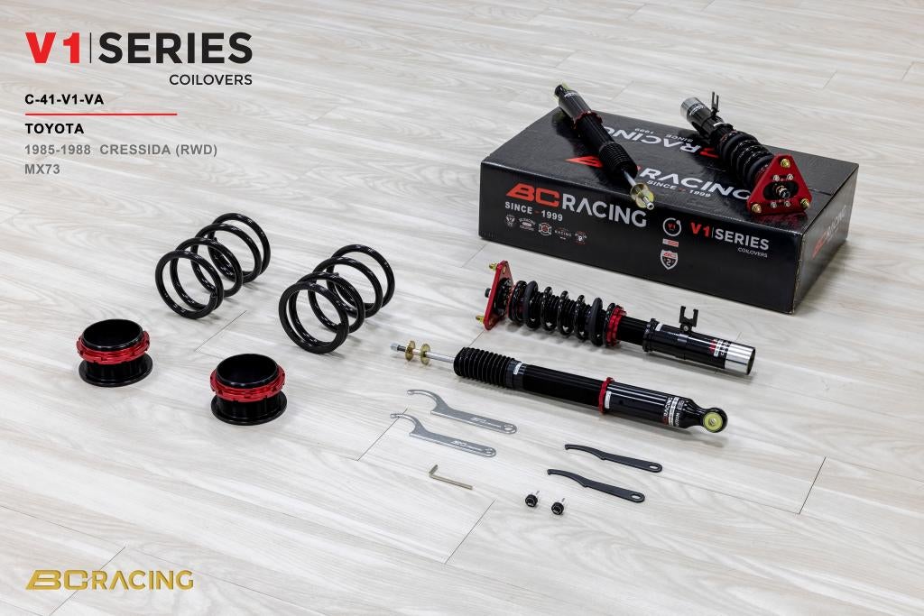 BC Racing schroefset verlaging - Toyota Cressida MX73 85-88, Auto diversen, Ophalen of Verzenden