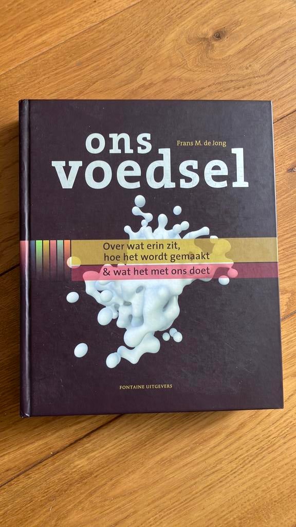 Frans M. de Jong - Ons voedsel, Boeken, Ophalen of Verzenden, Zo goed als nieuw, Frans M. de Jong