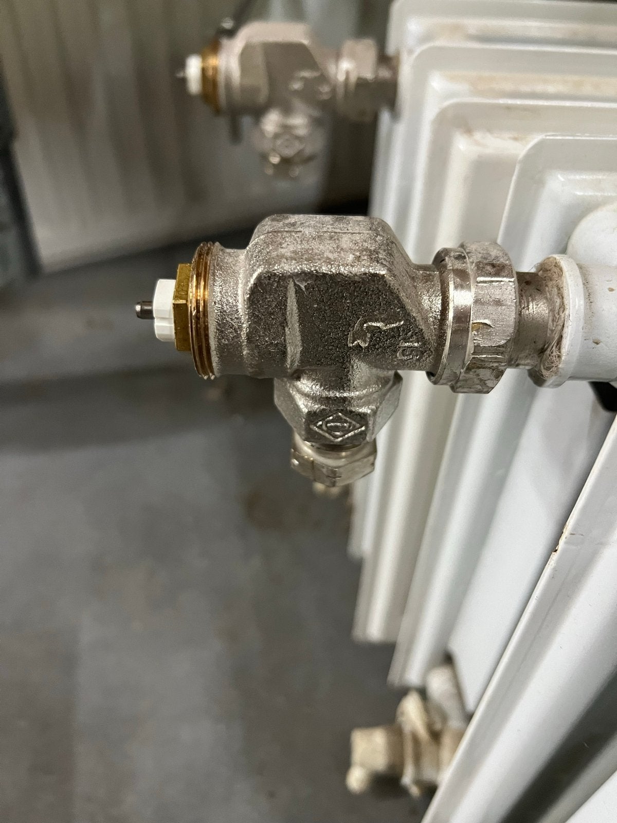 thermostatische radiatorknop - 6x, Gebruikt, Minder dan 30 cm, Radiator, Minder dan 60 cm