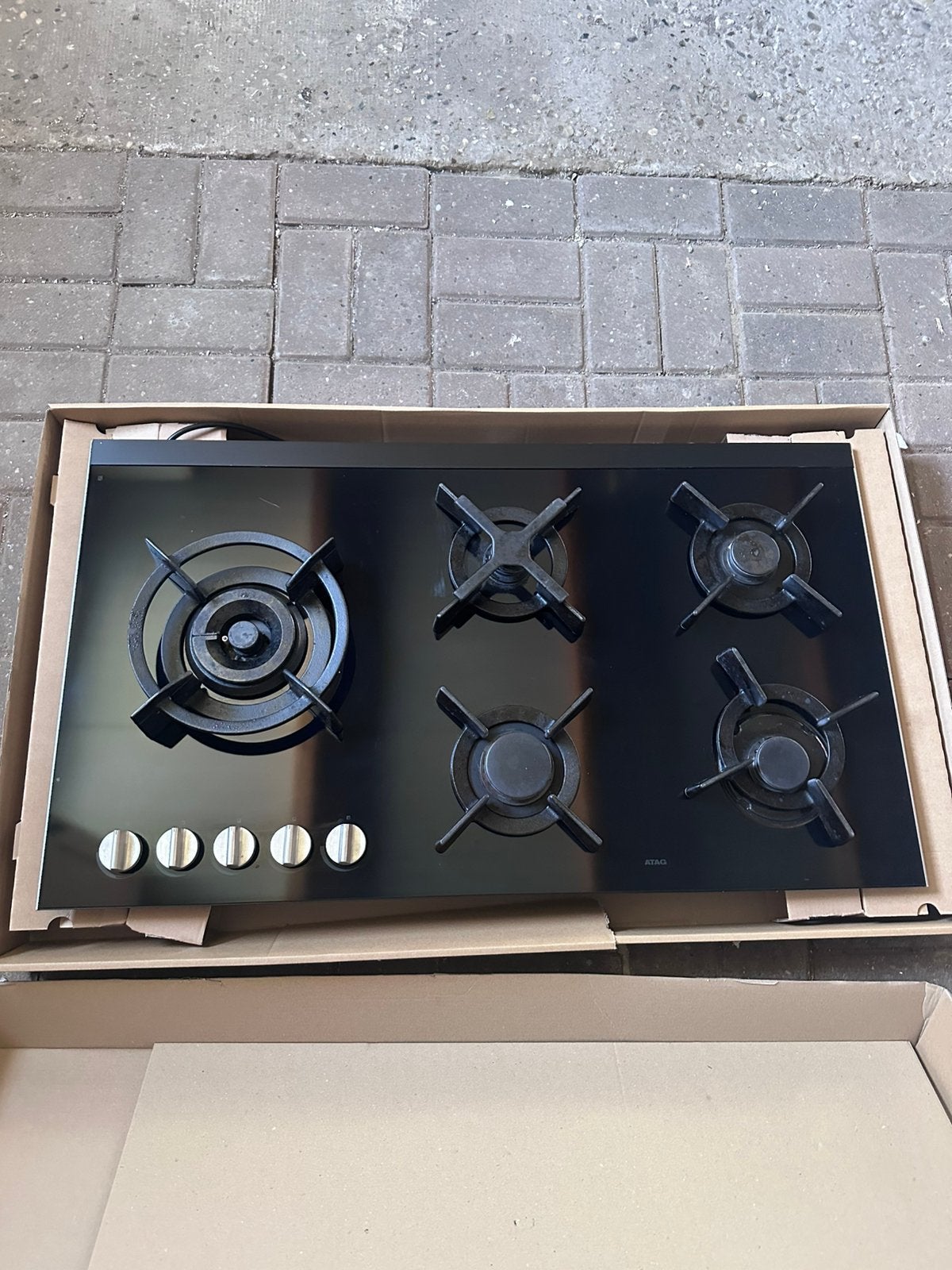 Atag gas inbouw kookplaat, Witgoed en Apparatuur, Kookplaten, Ophalen, Zo goed als nieuw, Inbouw, Gas