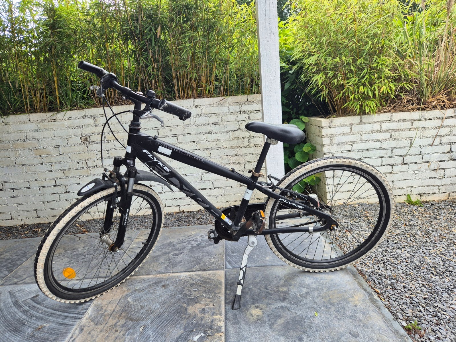 Flyke kinderfiets 24 inch - zwart, goede staat, Fietsen en Brommers, Fietsen | Jongens, Ophalen, Flyke, Versnellingen, Gebruikt