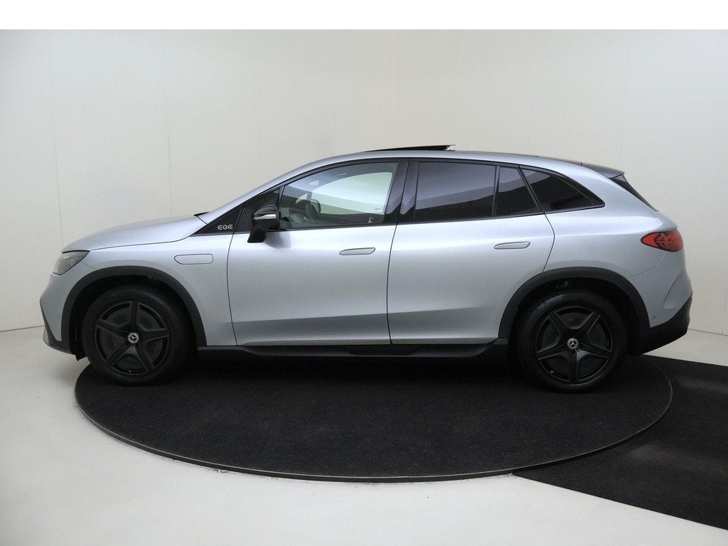 Mercedes-Benz EQE SUV 350 4Matic AMG Line 91 kWh Luchtvering, Auto's, Mercedes-Benz, 131 €/maand, Stof, 553 km, 33 min