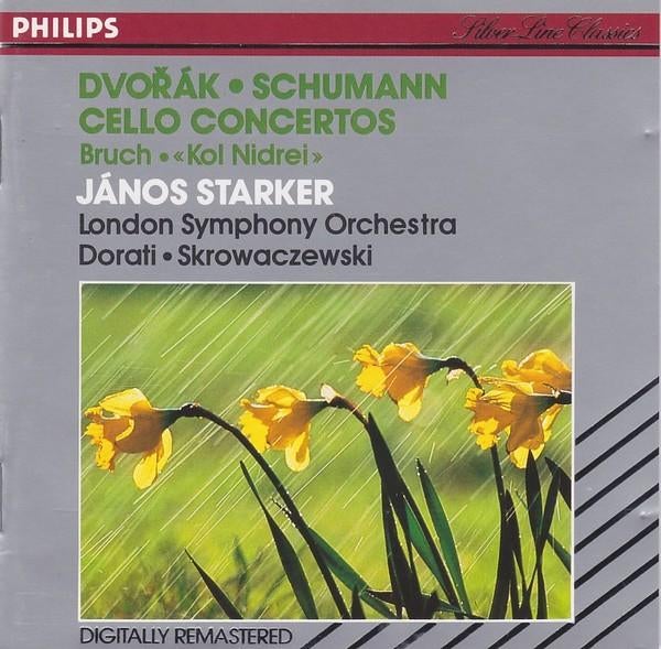 Dvořák• Schumann Bruch Cello concertos Kol Nidrei, Ophalen of Verzenden, Romantiek, Gebruikt, Orkest of Ballet