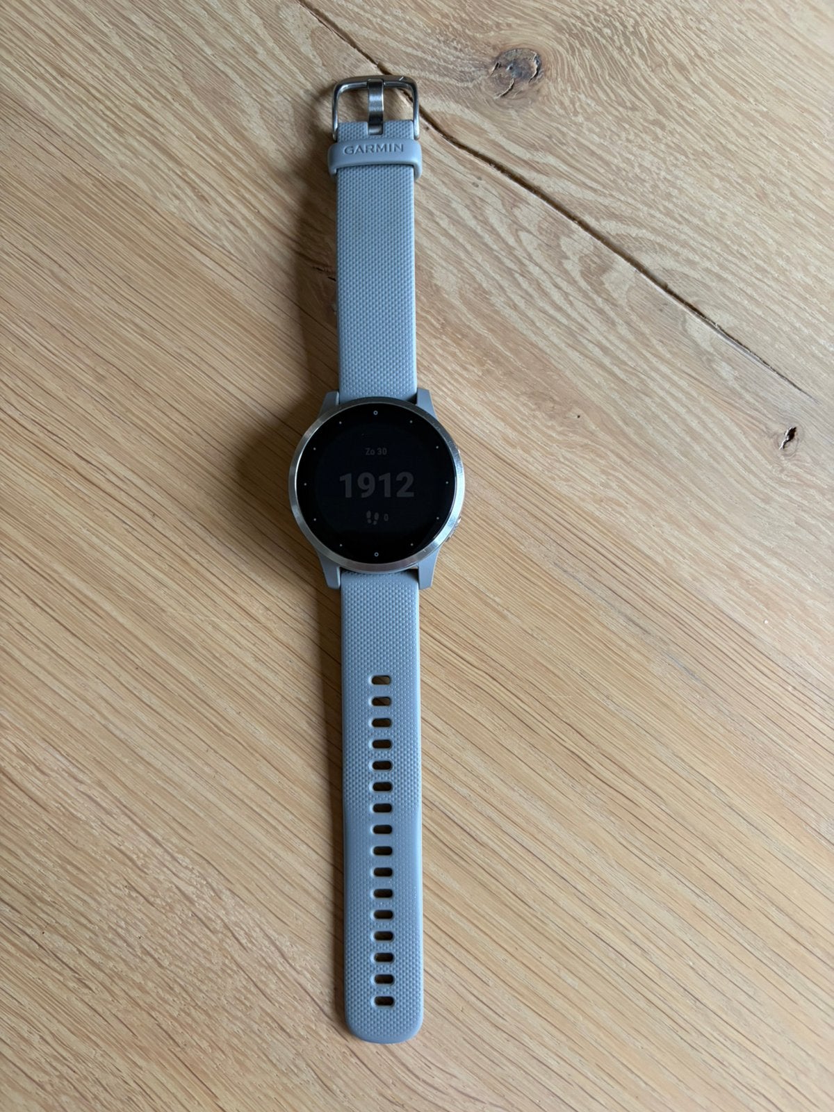 Garmin horloge Vivoactive 4s sporthorloge 40mm, Sieraden, Tassen en Uiterlijk, Ophalen, Zo goed als nieuw, Grijs, Stappen