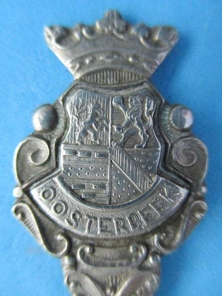 (A3809)  Gemeentewapen Oosterbeek, Ophalen of Verzenden, Gebruikt, Overige materialen, Bestek