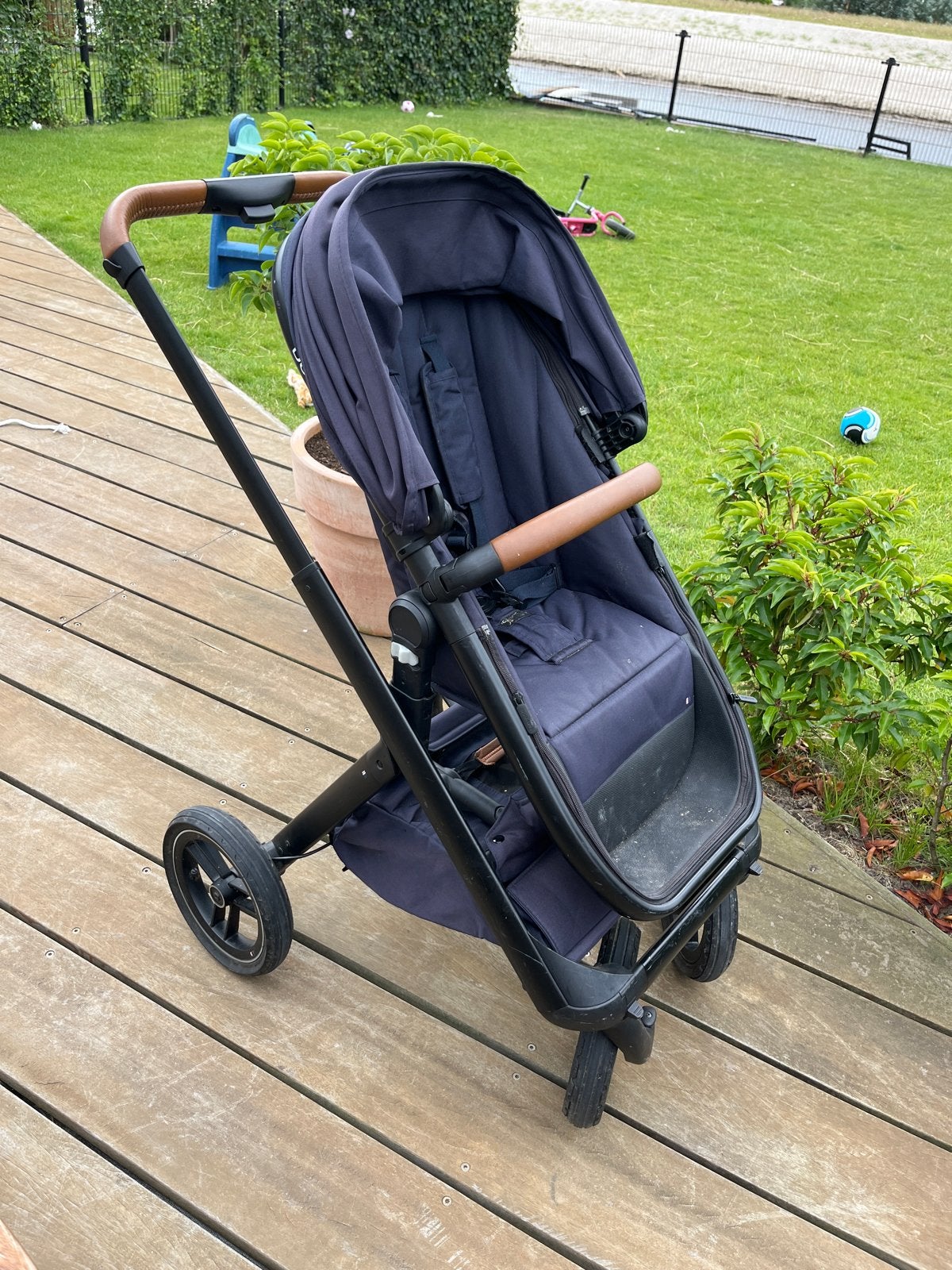 Dubatti kinderwagen met reiswieg en accessoires, Gebruikt, Combiwagen, Met reiswieg, Ophalen
