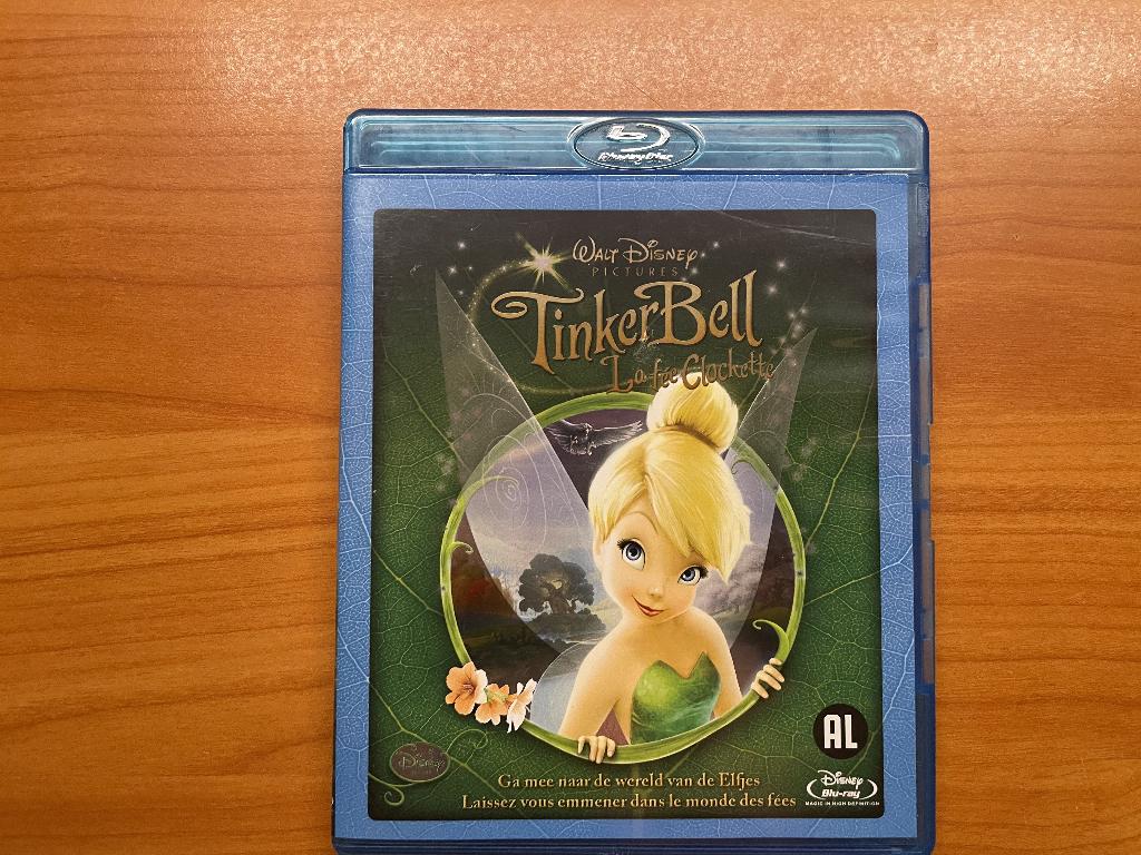 bluray Tinkerbell, Ophalen of Verzenden, Zo goed als nieuw, Tekenfilms en Animatie