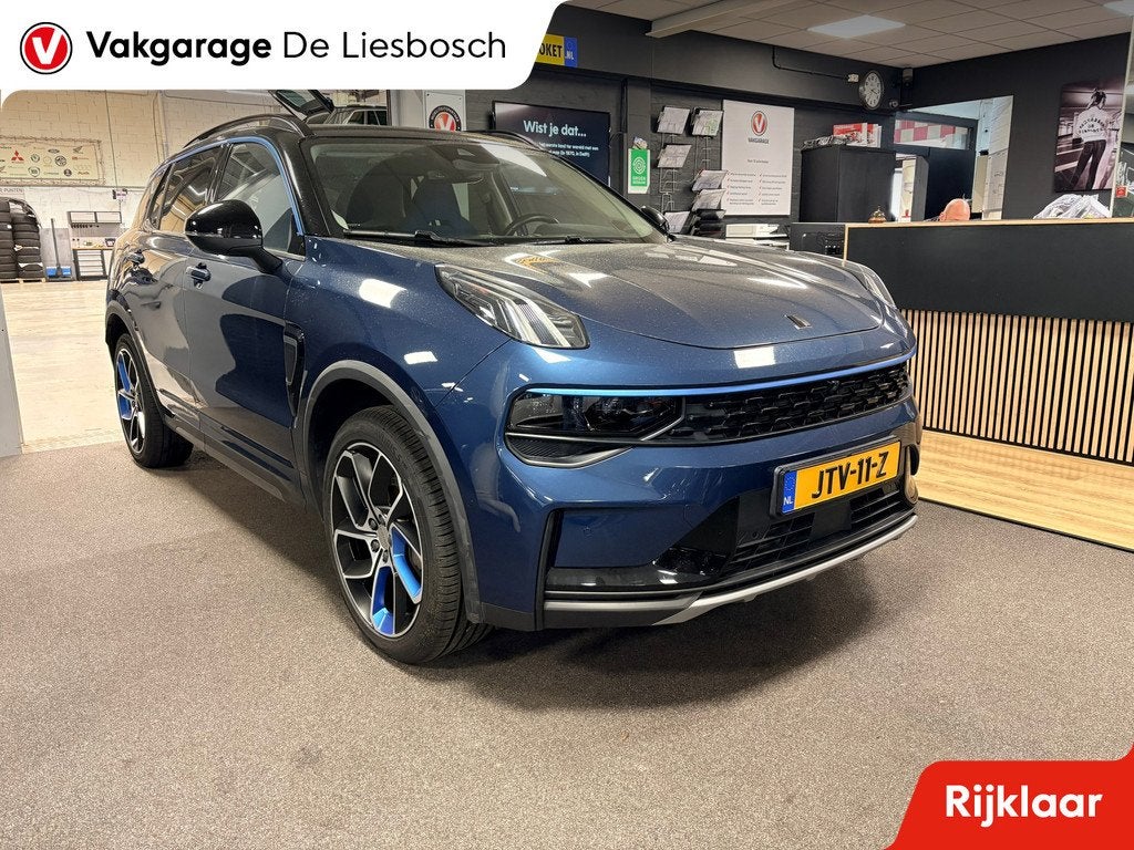 Lynk & Co 01 1.5 / panorama-dak / 360 camera / Infinity audi, Stof, Blauw, Plug-in hybride, Bedrijf