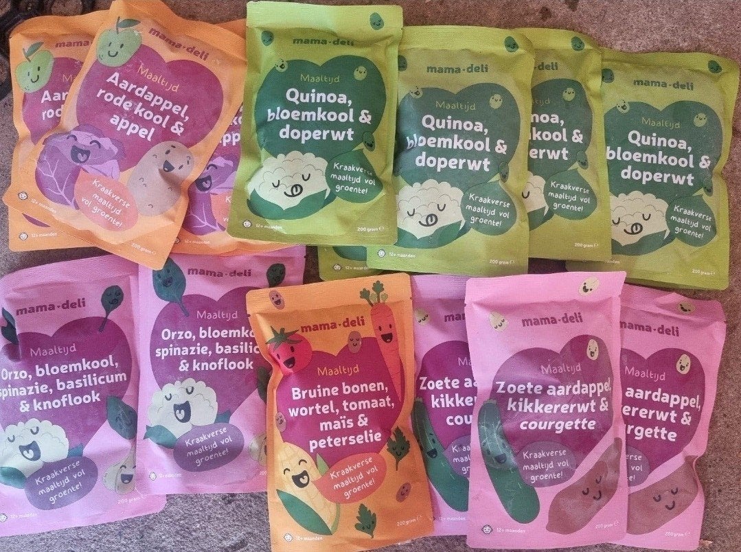14x deli mama diepvries, Ophalen of Verzenden