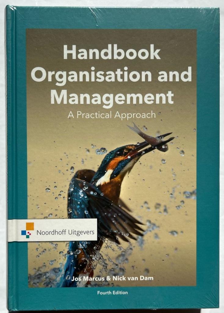 Handbook Organisation and Management, Ophalen of Verzenden, Beta, Nieuw, HBO
