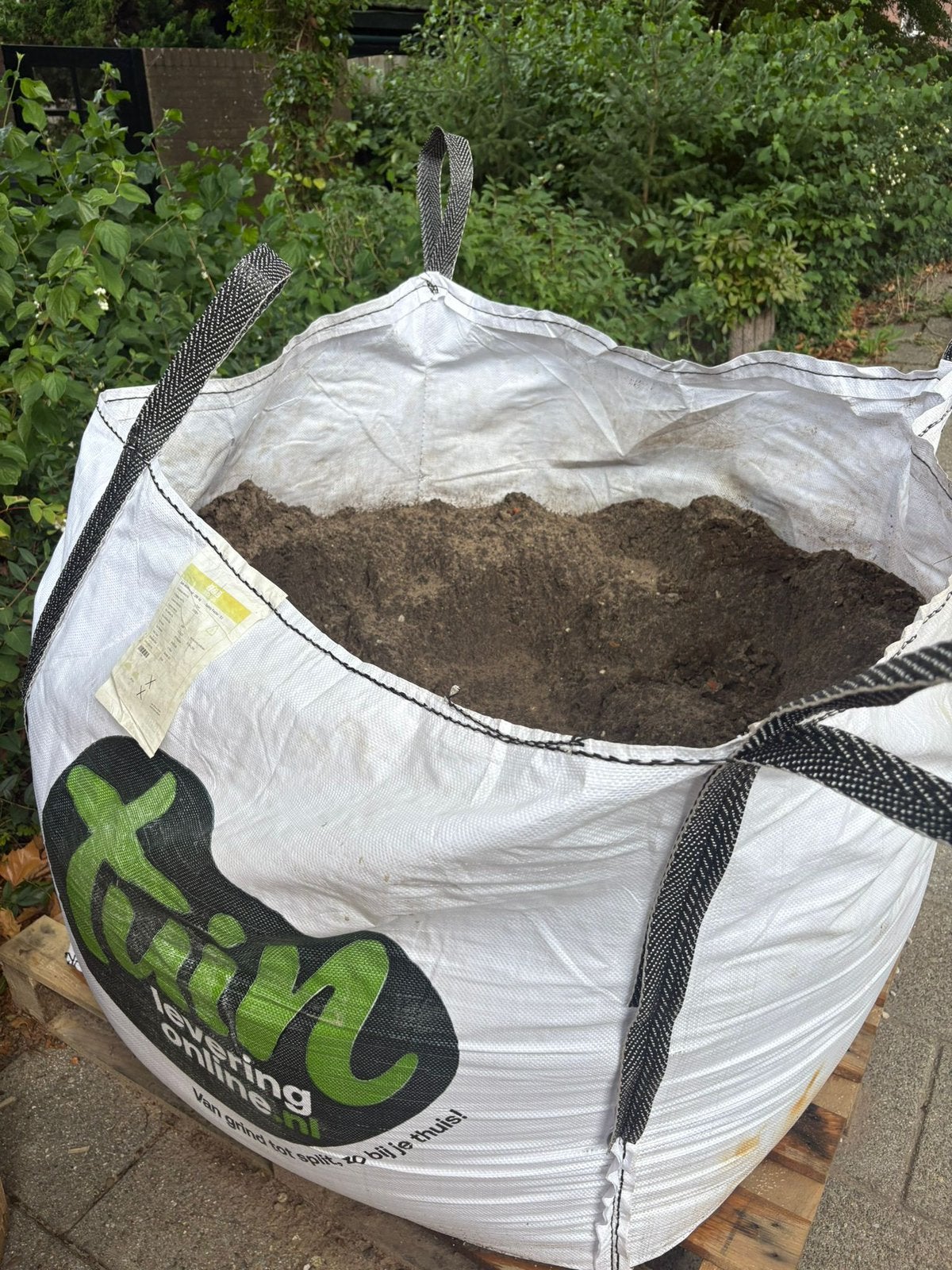 Tuin aarde schoon ongeveer 0,5 m3 GRATIS, Tuin en Terras, Zand, Ophalen, Nieuw, Overige typen