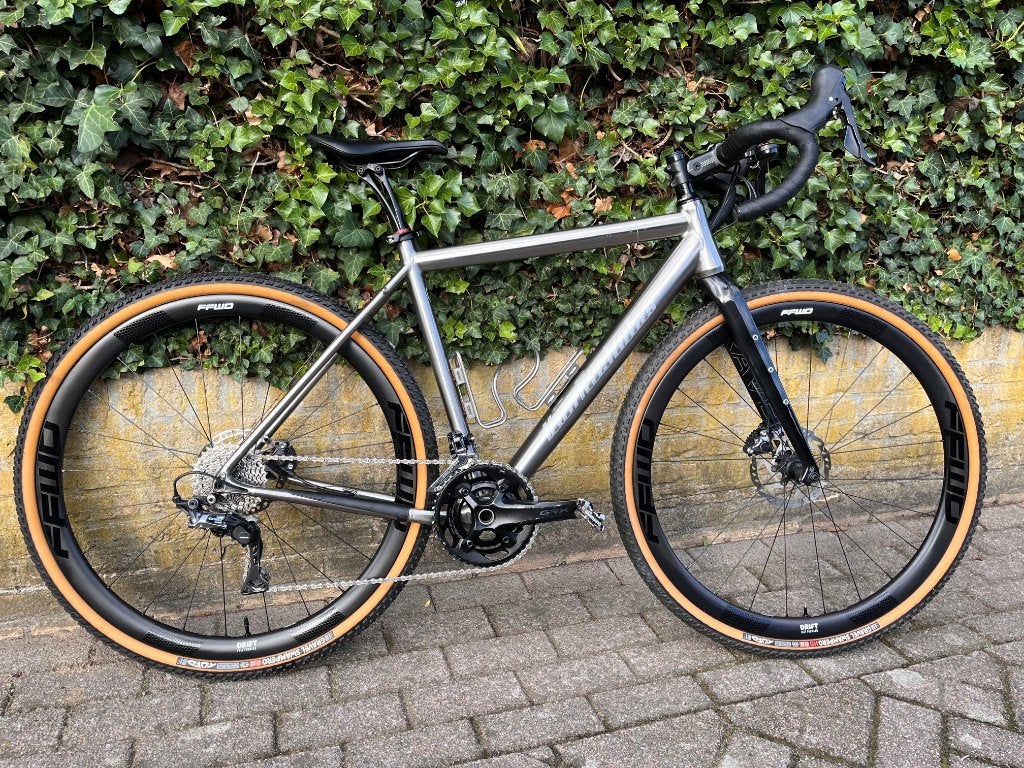 Van Nicholas Rowtag Titanium Gravelbike Shimano GRX Maat S, 28 inch, Heren, 49 tot 53 cm, Ophalen of Verzenden
