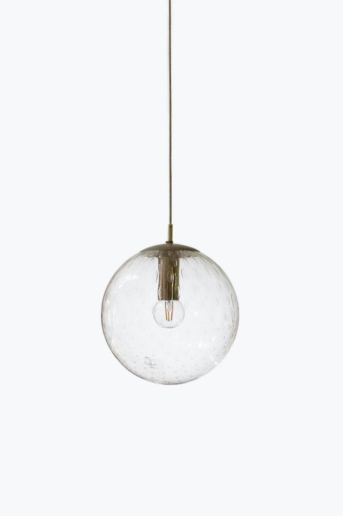 SALE: Jaren 60 vintage Raak Amsterdam glazen bol hanglamp, Huis en Inrichting, Lampen | Hanglampen, Ophalen, Gebruikt, RAAK Amsterdam