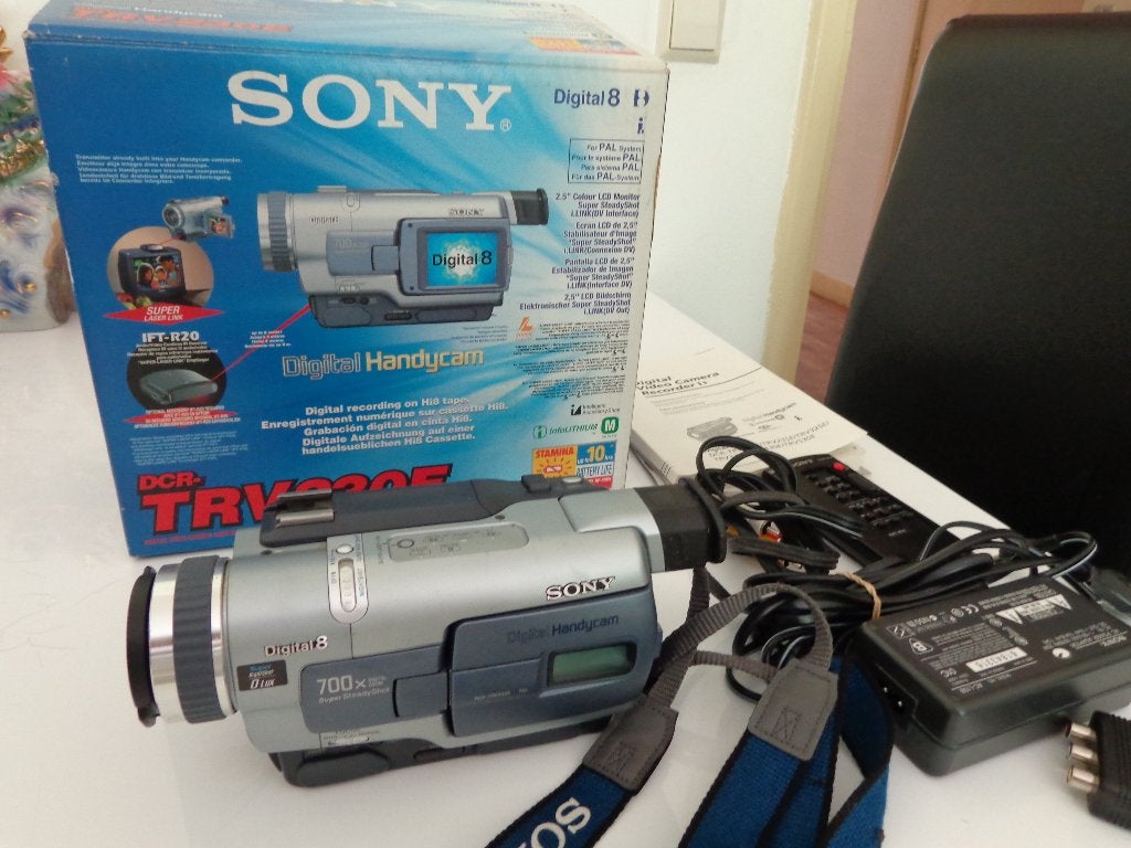 sony digital 8 camera type dcr-trv230e   ook voor hi8, Gebruikt, Overige soorten, Minder dan 8x, Band, Disc of Geheugen