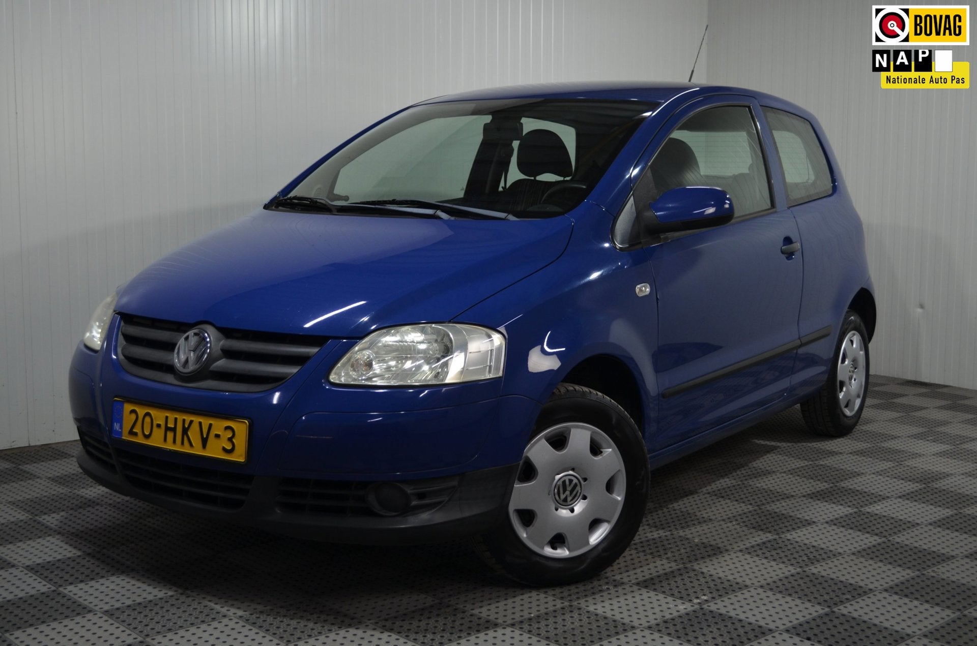 Volkswagen Fox 1.2 Trendline / Airco / NL auto, Voorwielaandrijving, Stof, Zwart, 969 kg