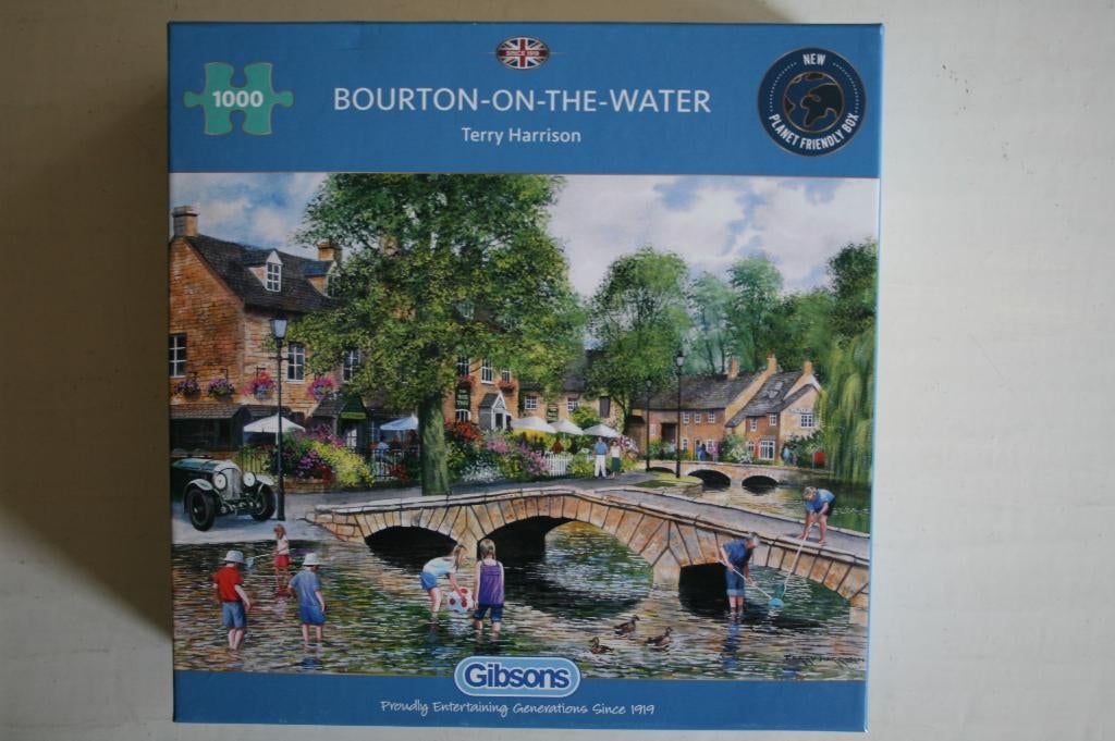 Gibsons - Bourton-on-the-Water, Ophalen of Verzenden, 500 t/m 1500 stukjes, Zo goed als nieuw, Legpuzzel