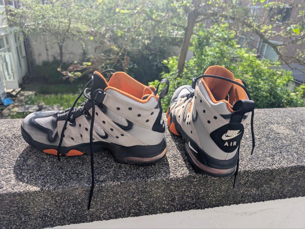 Nike Air Max CB 94 Sneakers - Maat 44, Wit, Nike, Ophalen of Verzenden, Sneakers of Gympen