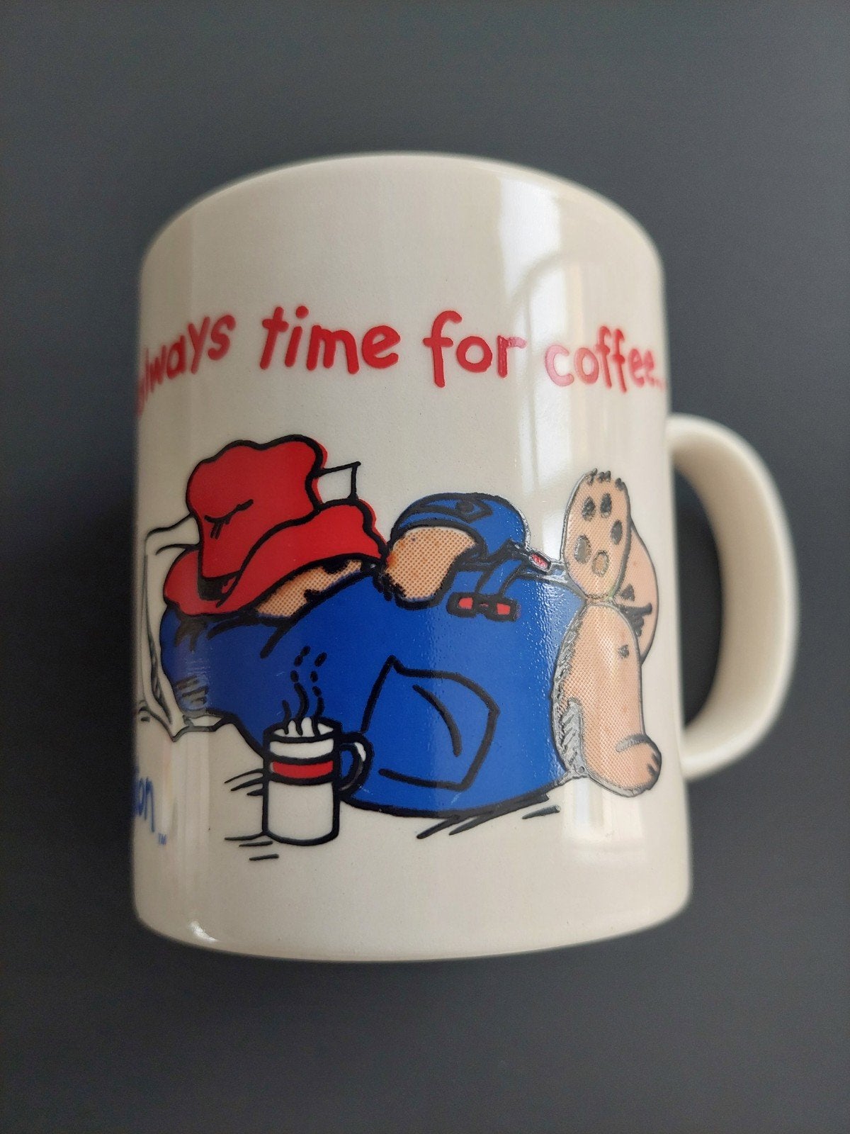 Paddington Beer Mok - Always Time for Coffee, Zo goed als nieuw, Overige stijlen, Aardewerk, Mok