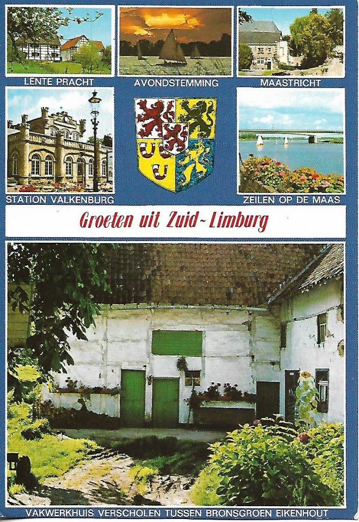 :Limburg- -6-luik., Verzenden, 1980 tot heden, Gelopen, Limburg