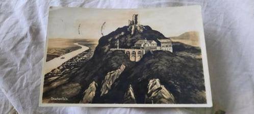 kaart drachenfels koningswinter duitsland, Ophalen of Verzenden, 1920 tot 1940, Gelopen, Duitsland