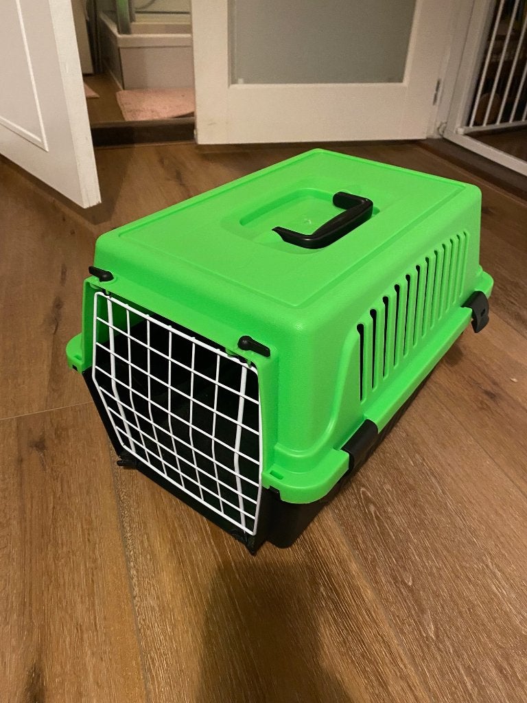 Reismand kleine hond of medium kat, Dieren en Toebehoren, Ophalen, Zo goed als nieuw