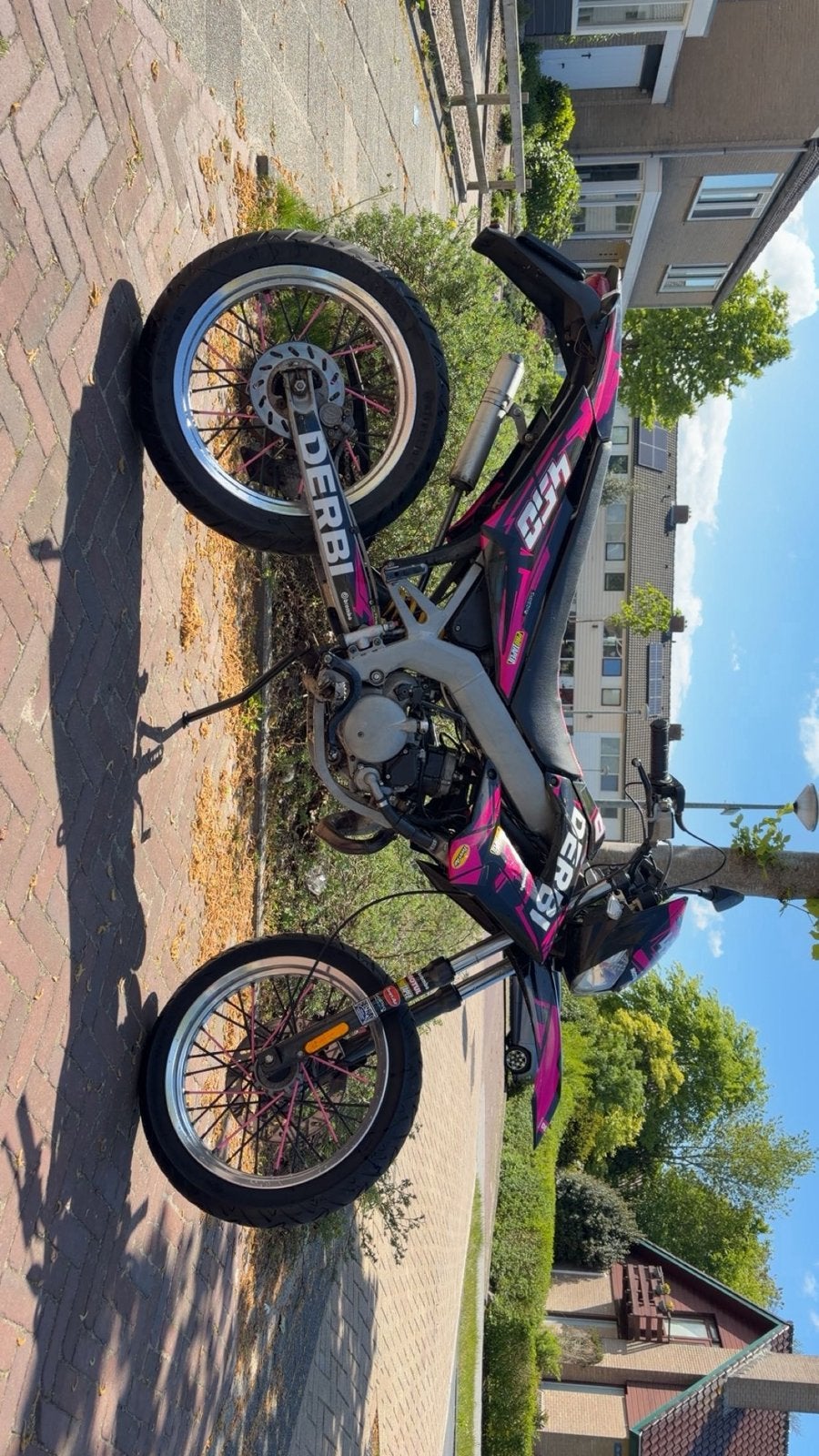Derbi Senda Xtreme 2008, Ophalen, Zo goed als nieuw