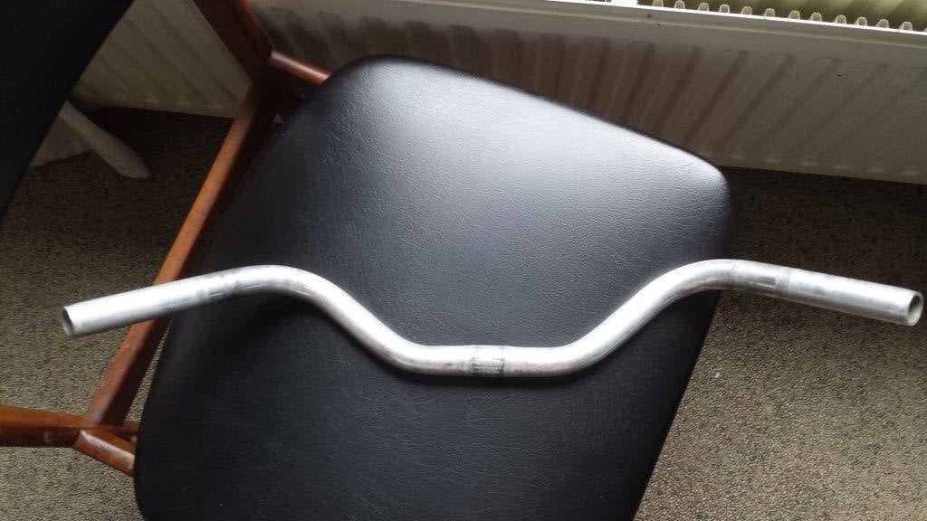 fietsstuur vintage stuur handlebars bars gebogen curved rare, Gebruikt, Stuur, Toerfiets, Aluminium