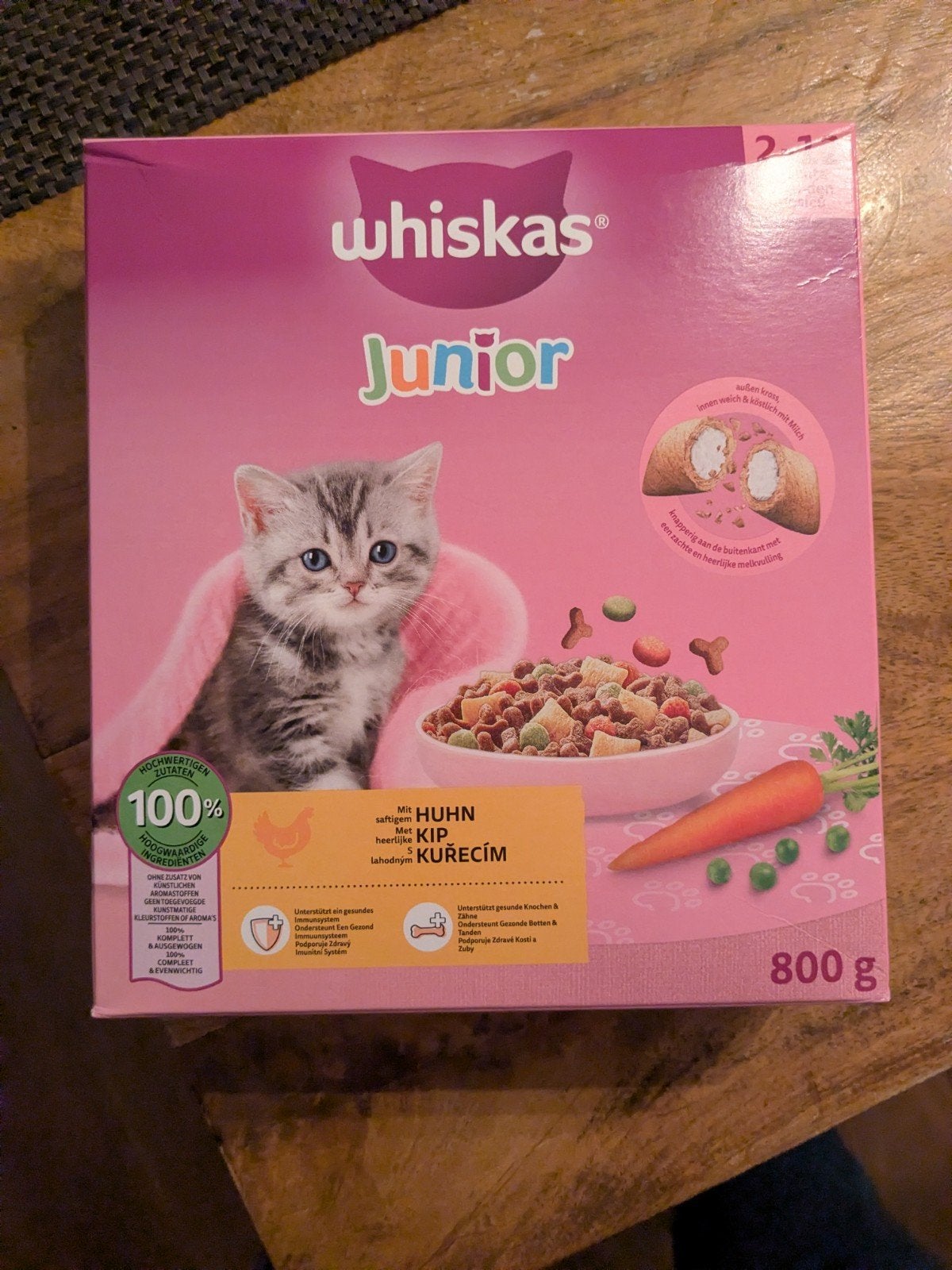 Whiskas junior kip smaak voor kittens, Dieren en Toebehoren, Ophalen, Kat