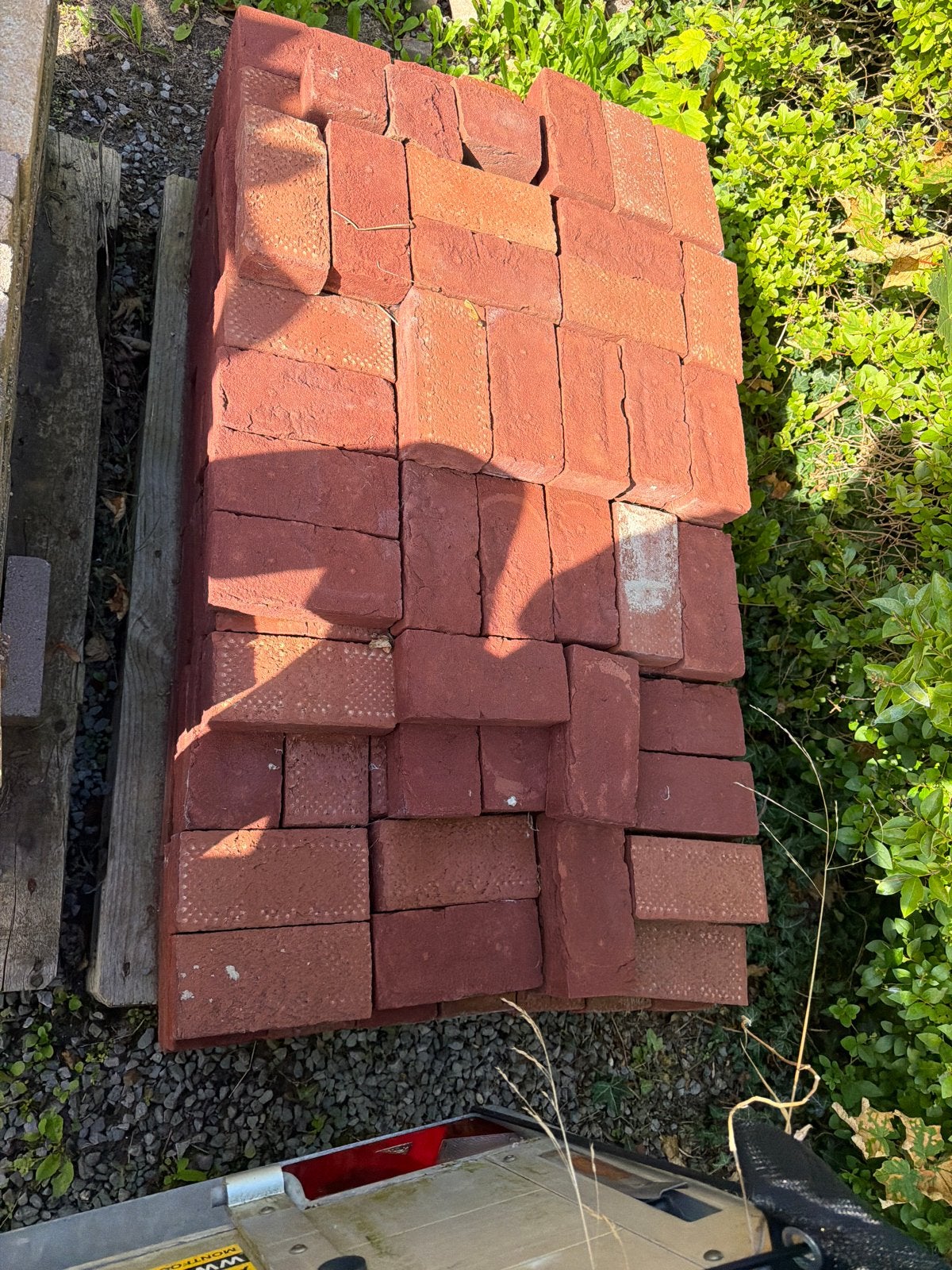 240 Metselstenen 21x10x5cm - Ideaal voor diverse projecten, Doe-het-zelf en Verbouw, Ophalen, Gebruikt, Bakstenen
