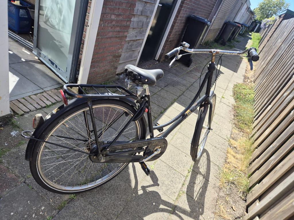 oma fiets, Overige merken, Terugtraprem, Ophalen of Verzenden, 53 tot 56 cm