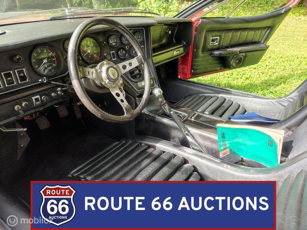 Maserati Bora 4.7 | 1972 | Route 66 Auctions, Maserati, Overige carrosserieën, Zwart, Bedrijf