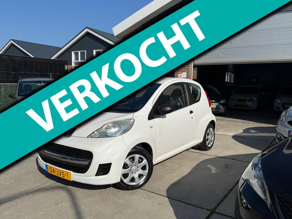 Peugeot 107 1.0-12V XR |NEW KOPPELING|NAP KM|NEW APK|LAGE KM, Voorwielaandrijving, Stof, Gebruikt, Zwart