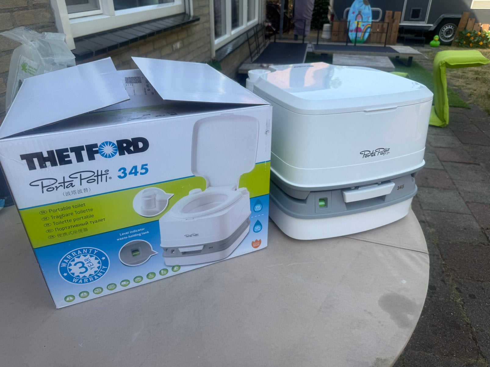 Porta potti, Caravans en Kamperen, Ophalen, Zo goed als nieuw