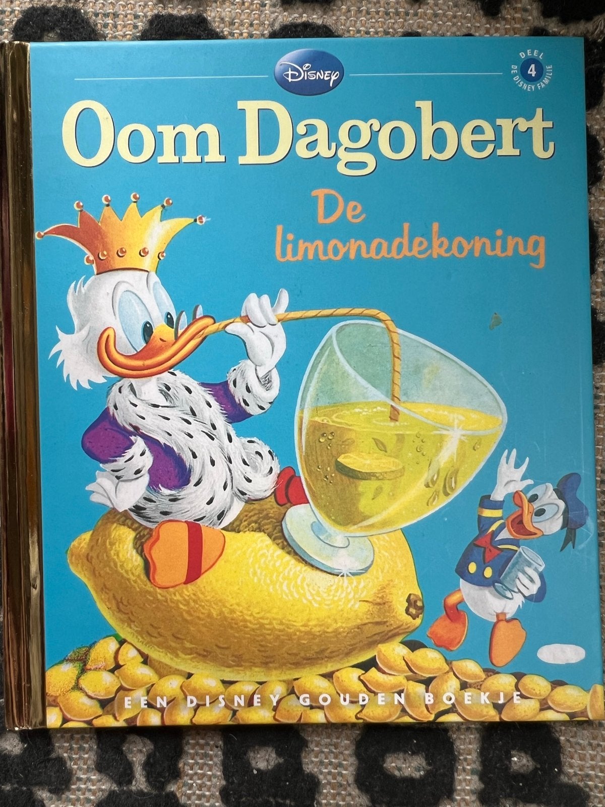 Oom Dagobert: De limonadekoning - Disney Gouden Boekje, Boeken, Ophalen of Verzenden, Zo goed als nieuw, 3 tot 4 jaar